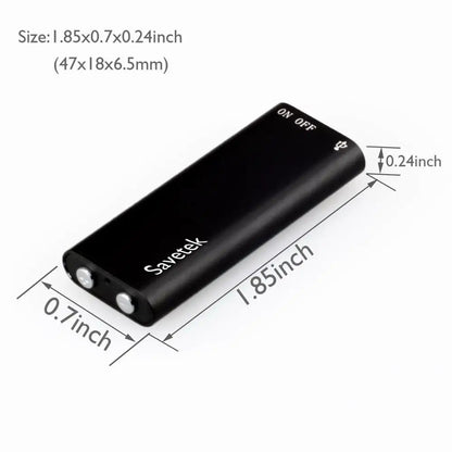 Compact Handsfree Digital Voice Recorder