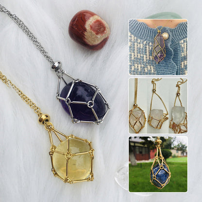 Shiny Stone Gem Necklace