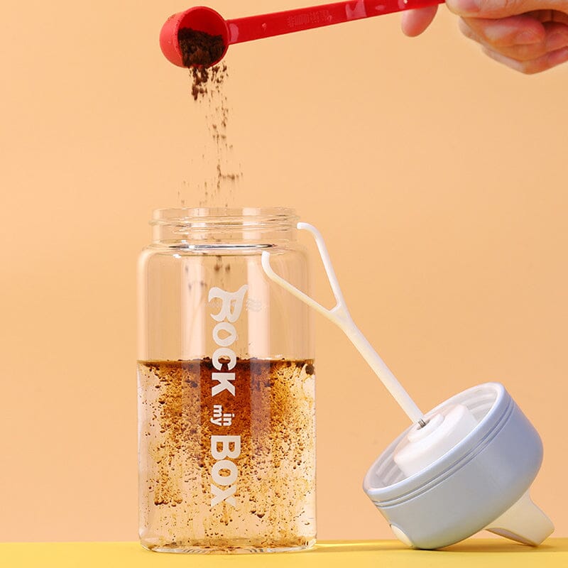 Compact Sports Drink Mixer Bottle