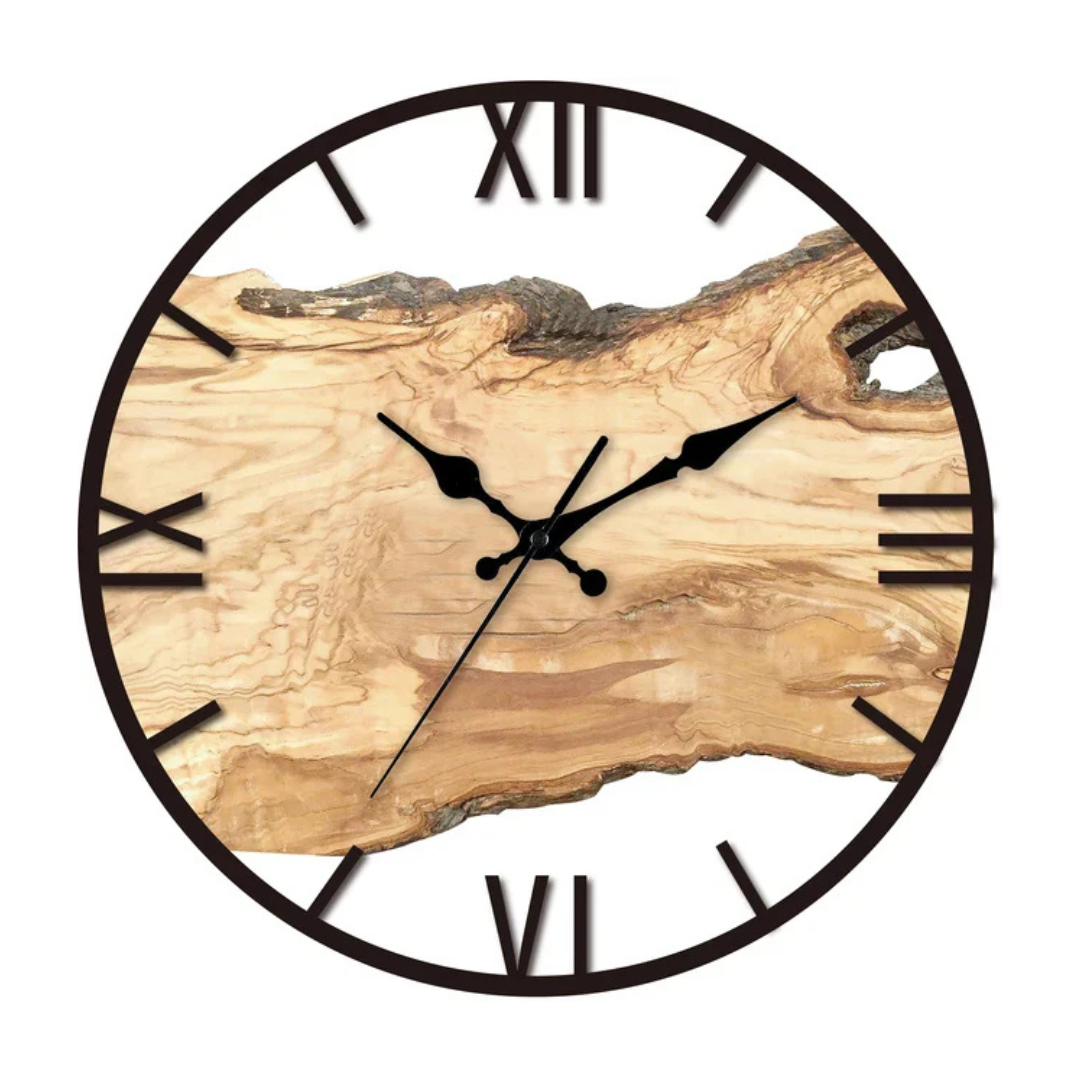 Sleek Simple Round Wall Clock