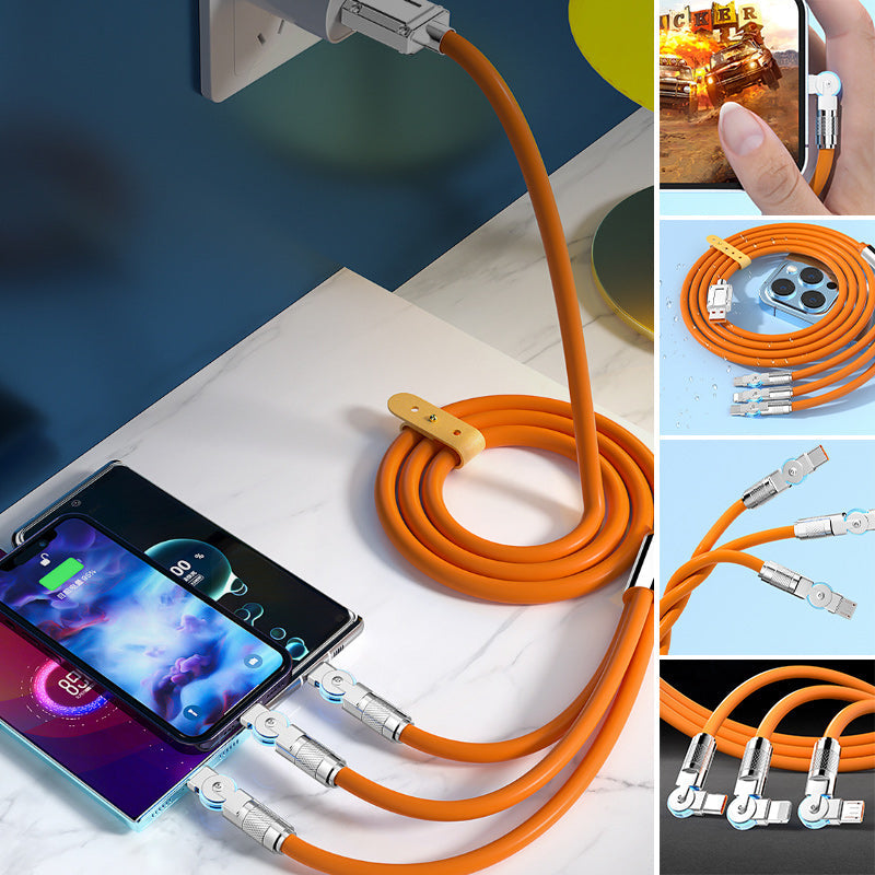 Bendable 360 Rotation USB Charger Cable