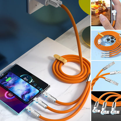 Bendable 360 Rotation USB Charger Cable