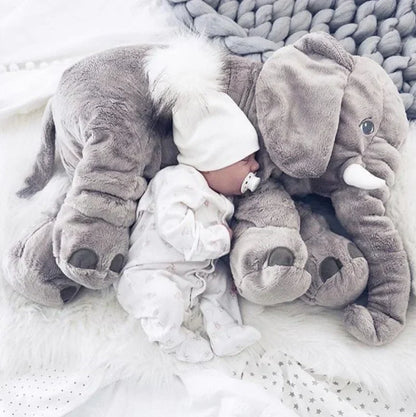 Cuddly Plush Elephant Cushion