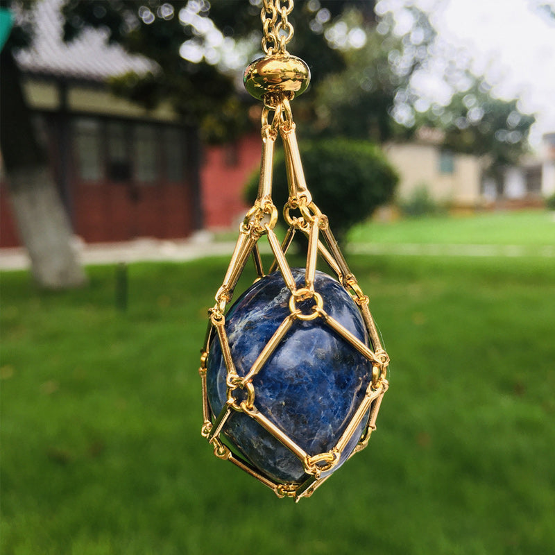 Shiny Stone Gem Necklace