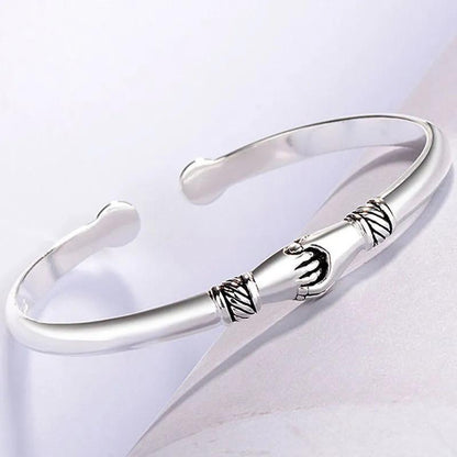 Best Friend Handshake Charm Bracelet