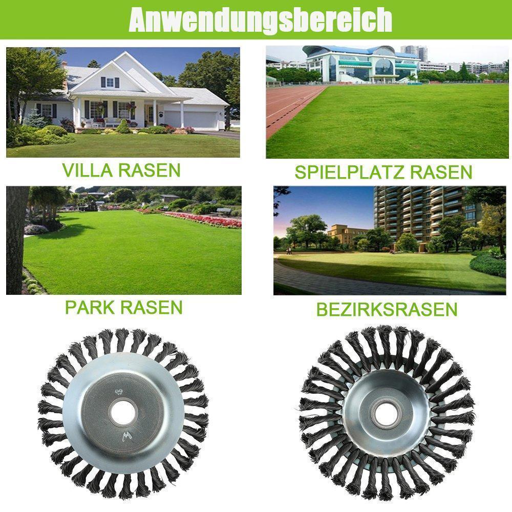 Heavy Duty Round Wire Weed Brush