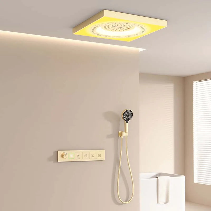 Premium LED Bathroom Shower Light Fixture
