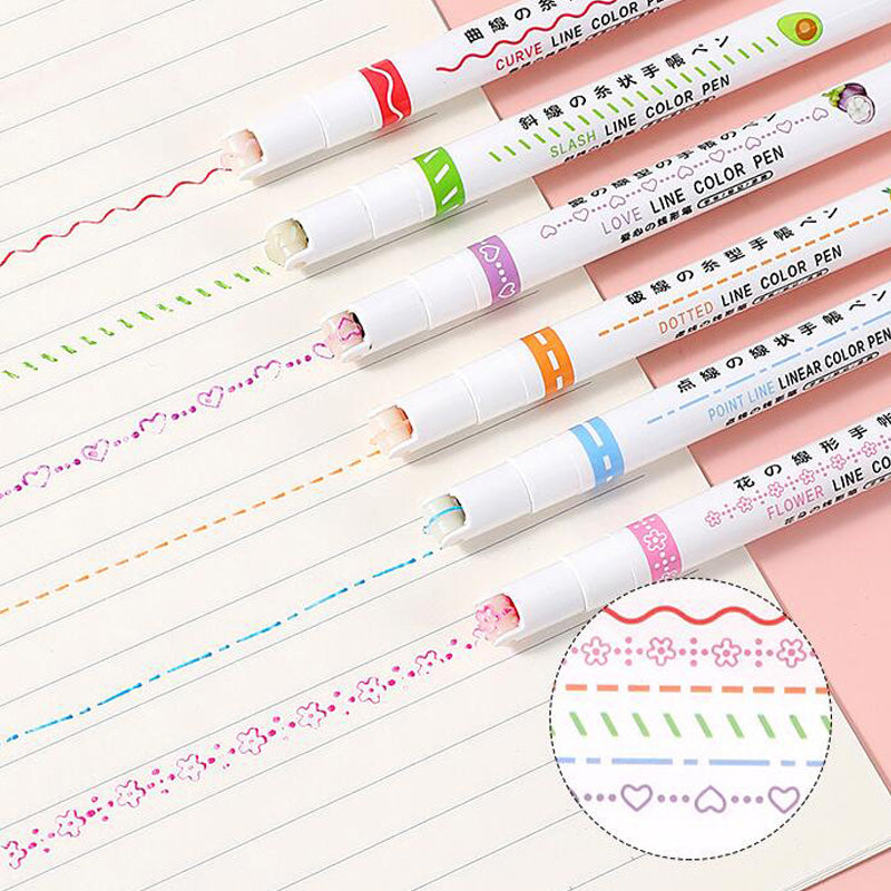 Vibrant Bright Color Markers
