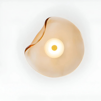 Modern Circular Glass Wall Lamp
