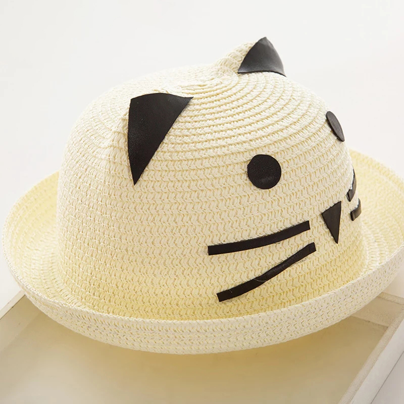 Adorable Kitty Ears Summer Hat