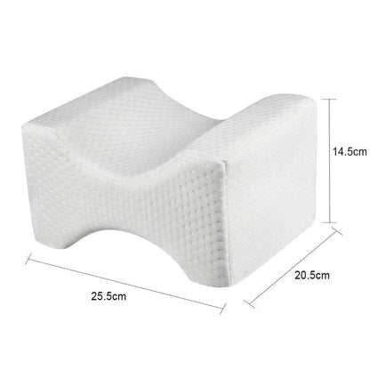Contoured Memory Foam Knee Support Pillow