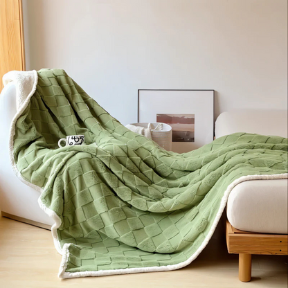 Cozy Ultra Soft Fuzzy Throw Blanket - Luxicro