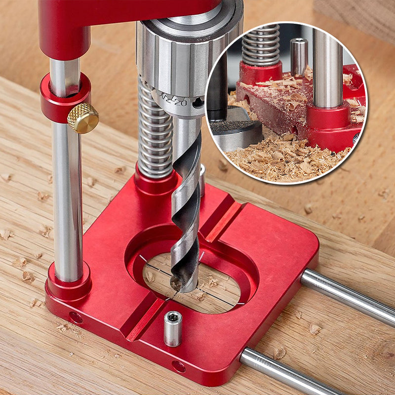 Accurate Wood Drilling Guide for Precise Hole Placement