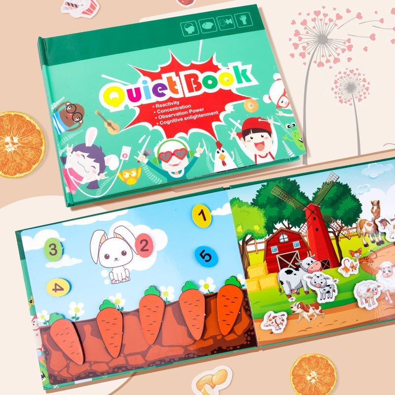Educational Coloring Book For Children