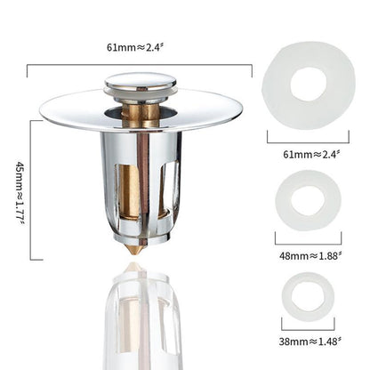 Simple Shower Drain Hair Filter