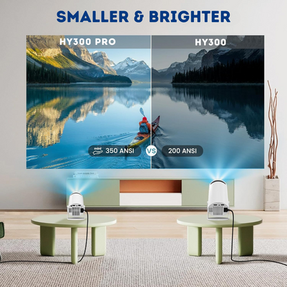 Compact 4K LED Home Theater Projector
