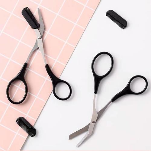 Accurate Brow Trimming Scissors - Luxicro