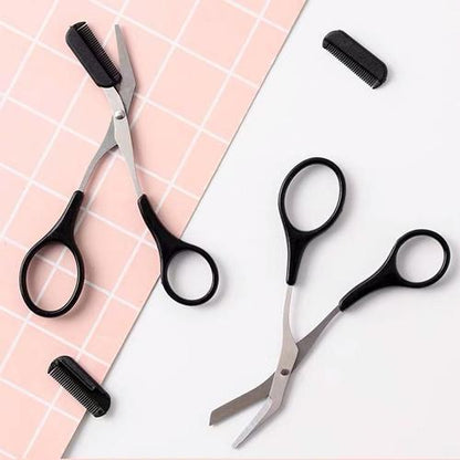 Accurate Brow Trimming Scissors - Luxicro