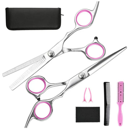 Premium Hair Cutting Kit with Sharp Thinning Scissors