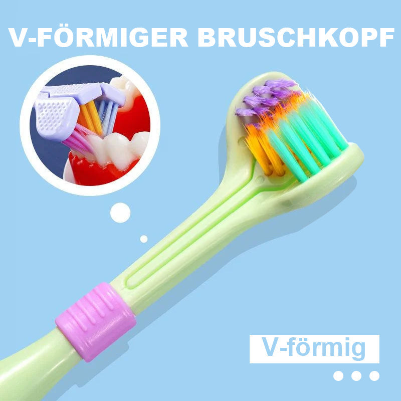 Gentle Triple Sided Toothbrush
