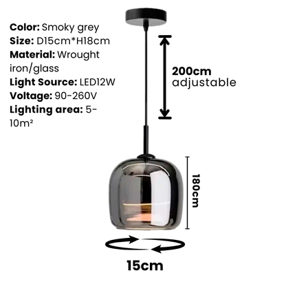Modern Chrome Pendant Lighting for Kitchen Islands