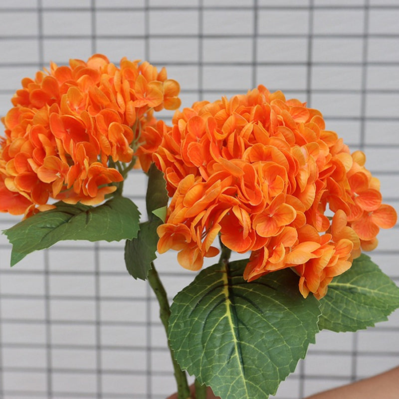 Outdoor Fake Hydrangea Flower Decor