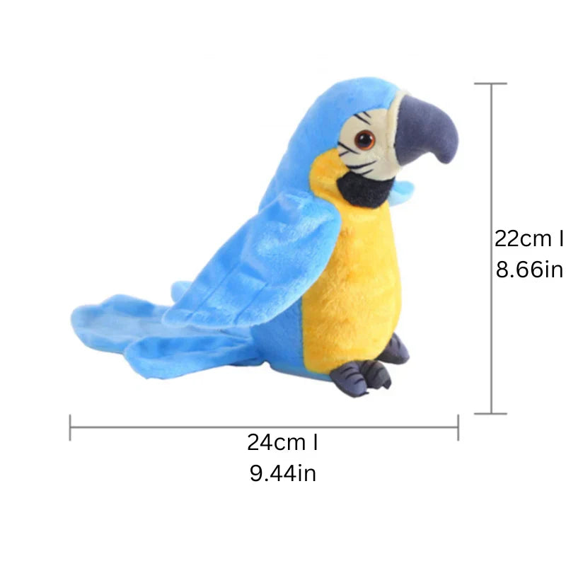 Colorful Soft Parrot Stuffed Animal Friend
