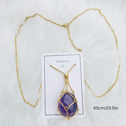 Shiny Stone Gem Necklace