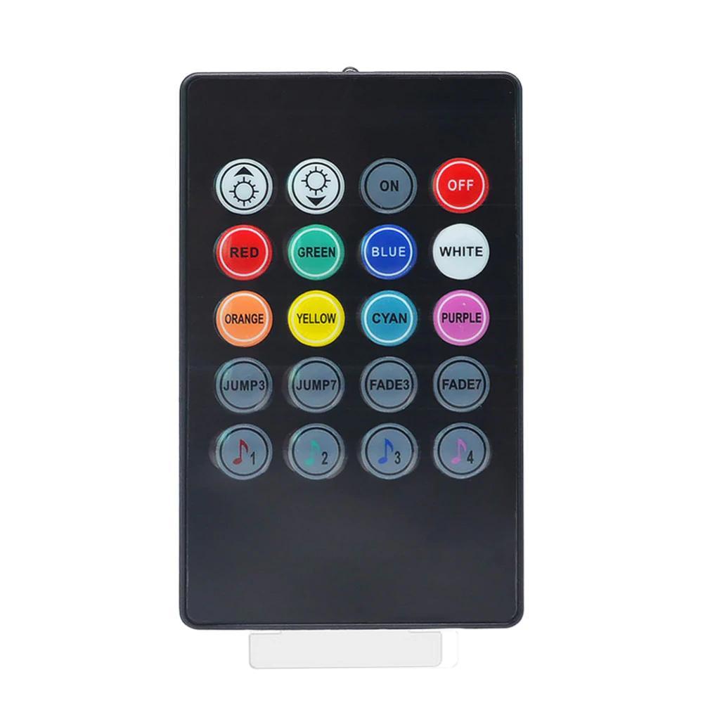 Colorful Car LED Strip Light with Wireless Remote Control