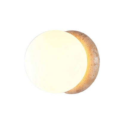 Natural Rock Exterior Weatherproof Wall Lamp