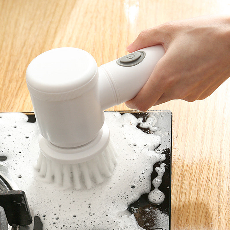 Powerful Cordless Scrubbing Brush Cleaner