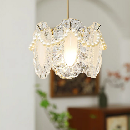 Floral Style Pendant Lighting Fixture