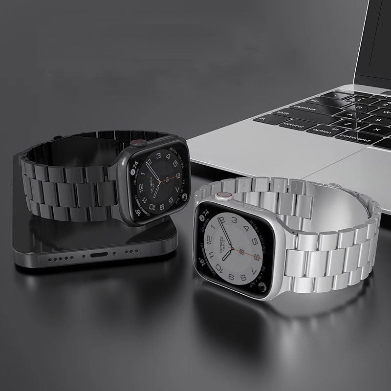 Silver Tone Durable Men's Wristband