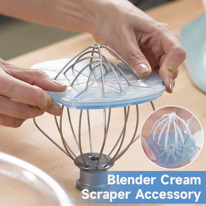 Soft Touch Blender Rubber Spatula Tool