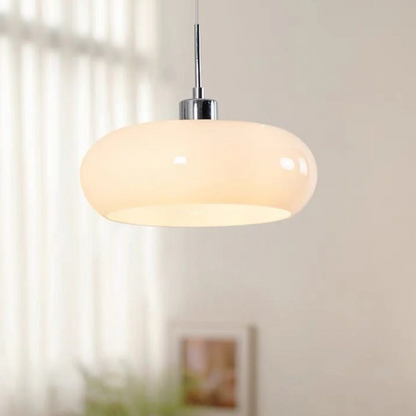 Evara | Elegant Glass Pendant Light With Soft Glow