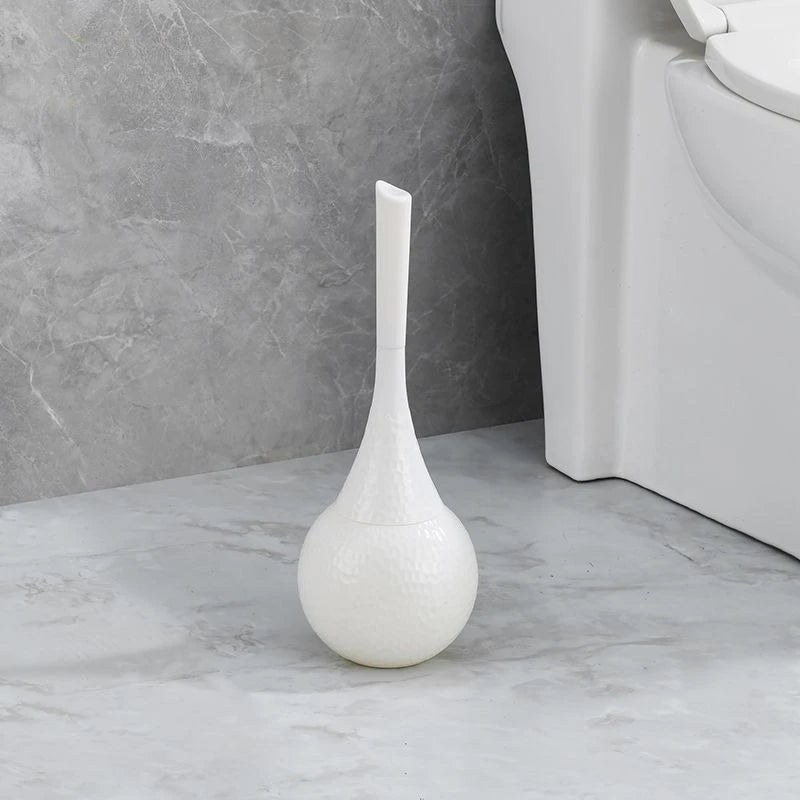 Compact Toilet Brush with Storage Holder