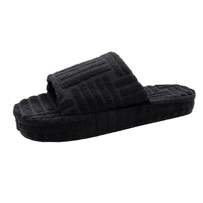 Plush Fuzzy Home Slippers