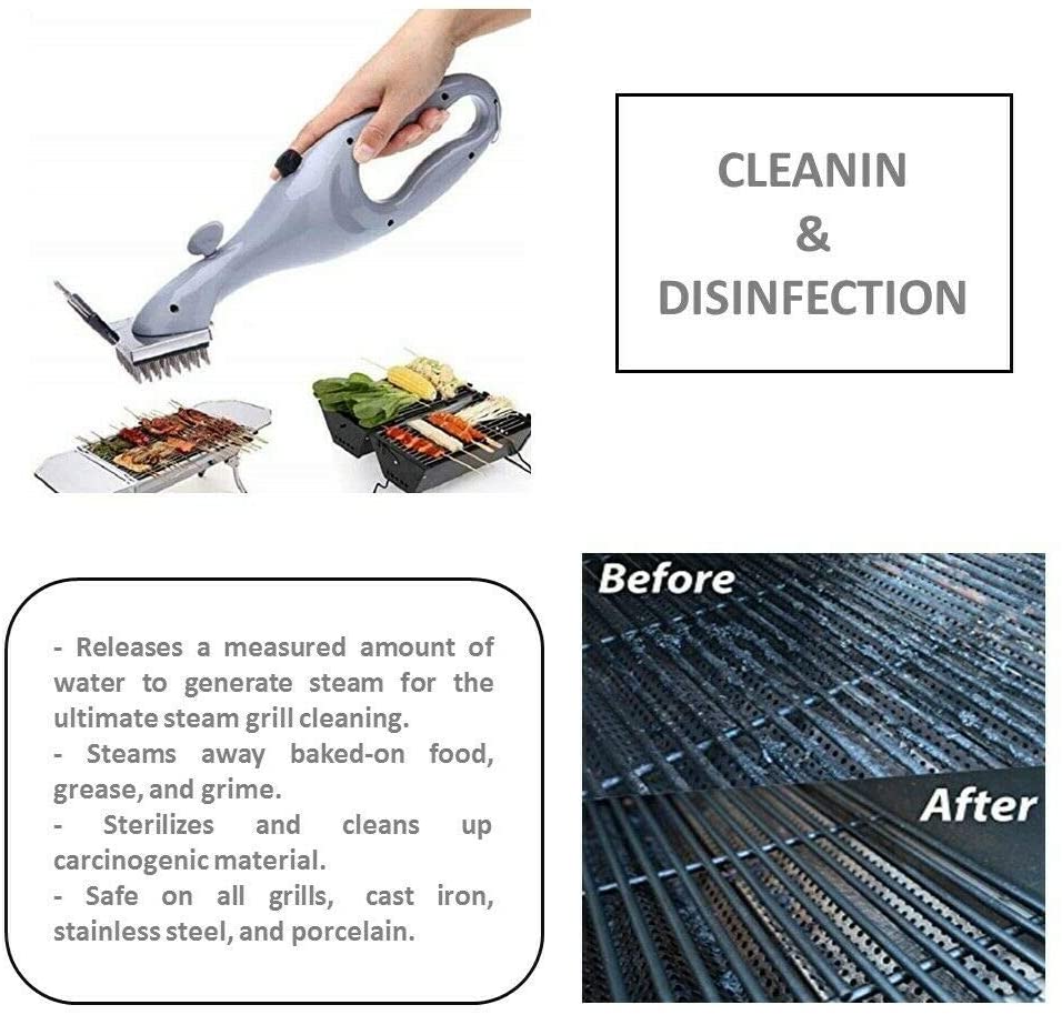 Easy BBQ Grill Cleaner Brush