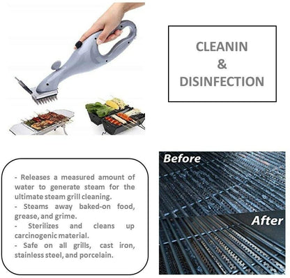 Easy BBQ Grill Cleaner Brush