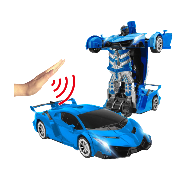 Speedy Cop Remote Control Transforming Car Toy