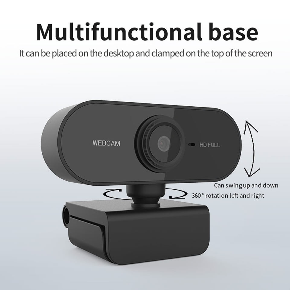 Full HD Laptop Webcam - High Definition PC Camera