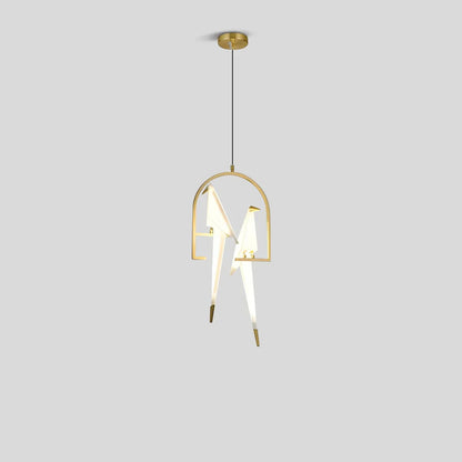 Delicate White Bird Pendant Light Fixture
