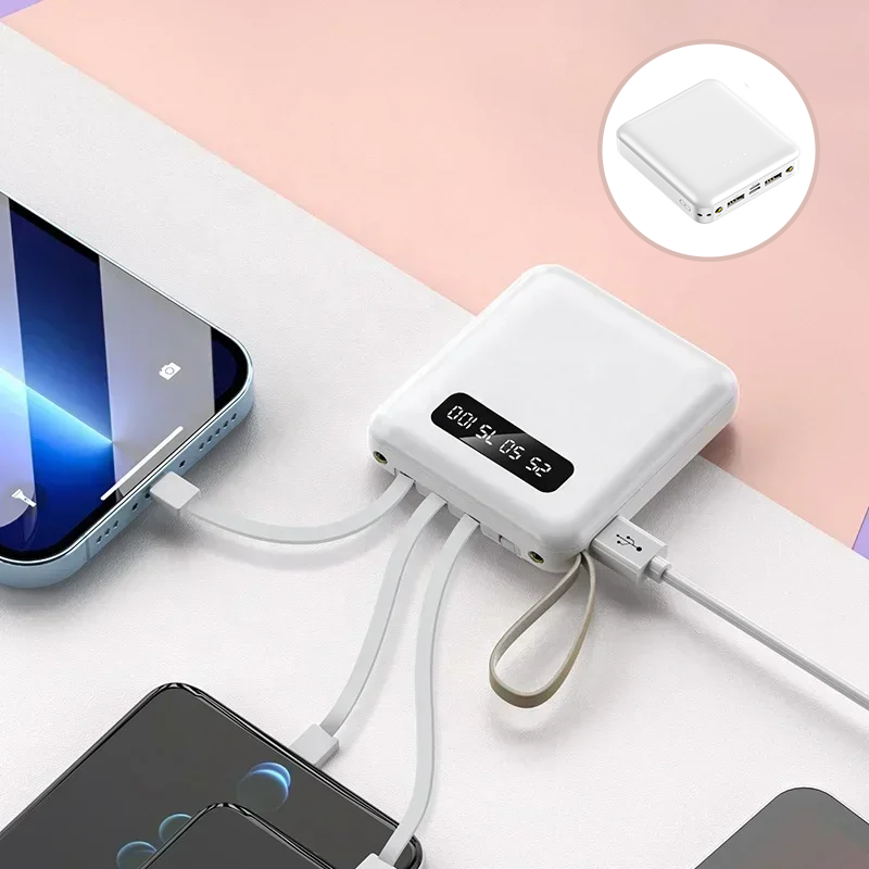 Portable 4-in-1 Quick Charge Power Bank - Luxicro