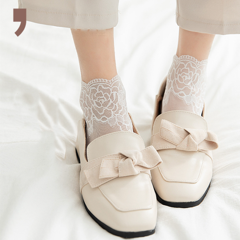 Gripstep | Anti-slip Women's Lace Socks