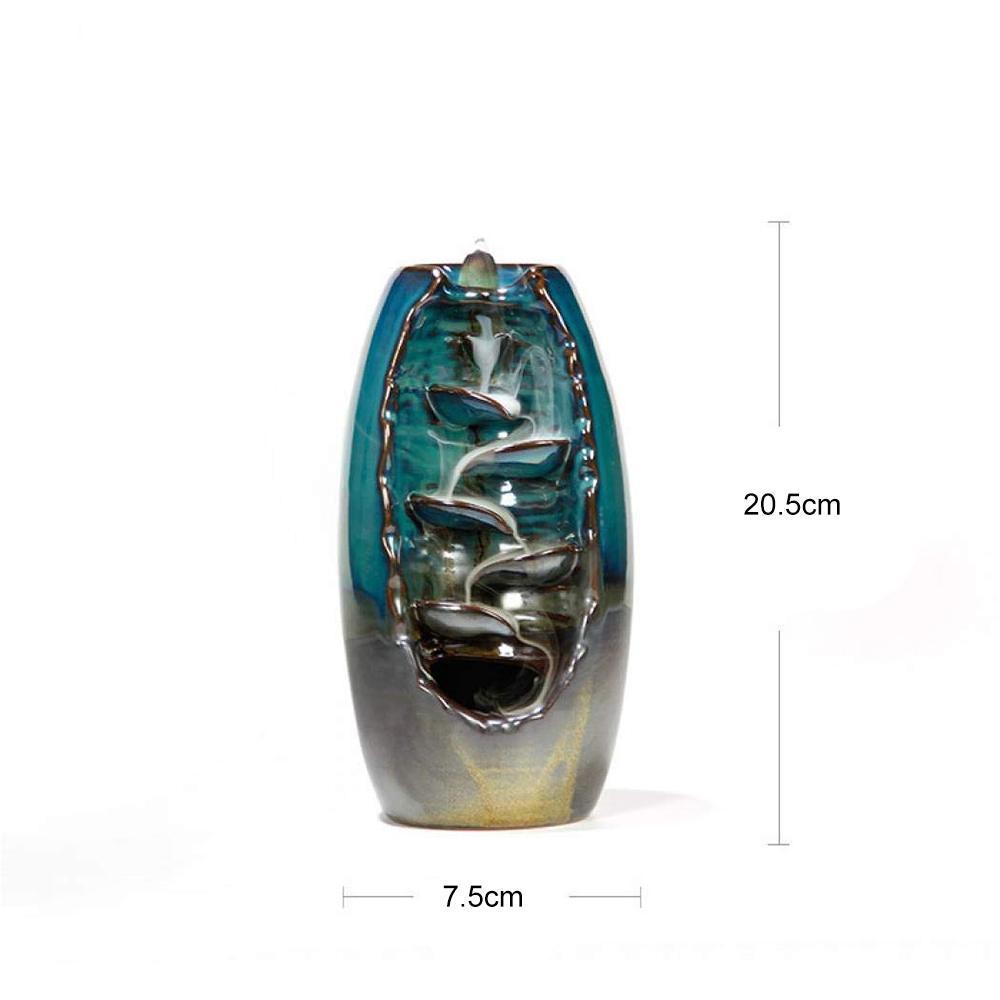 Serenity Waterfall Backflow Incense Burner
