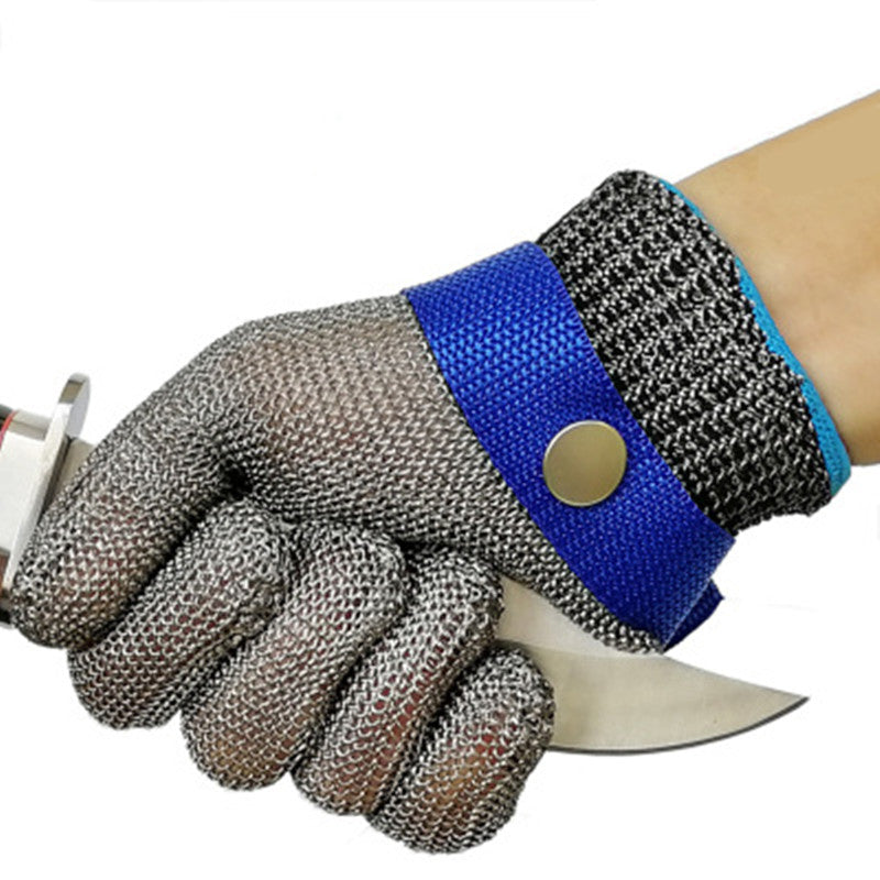 Tough Stainless Steel Cut Resistant Gloves for Kitchen Use - Luxicro
