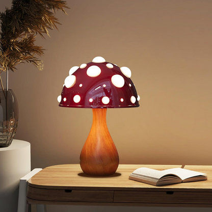 Bright Mushroom Shaped Desk Lamp