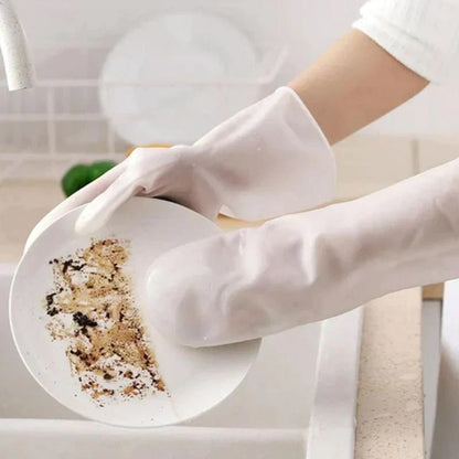 Practical Reusable Silicone Cleaning Gloves
