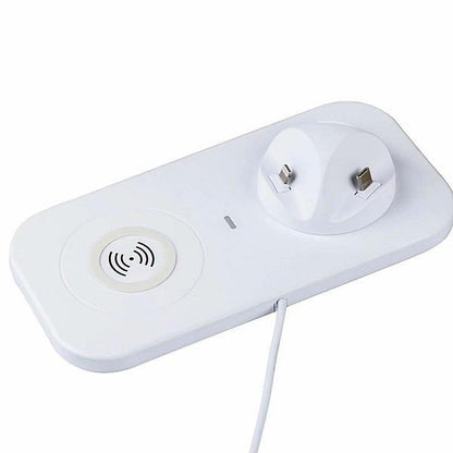 Compact Phone Holder with USB Charging Dock