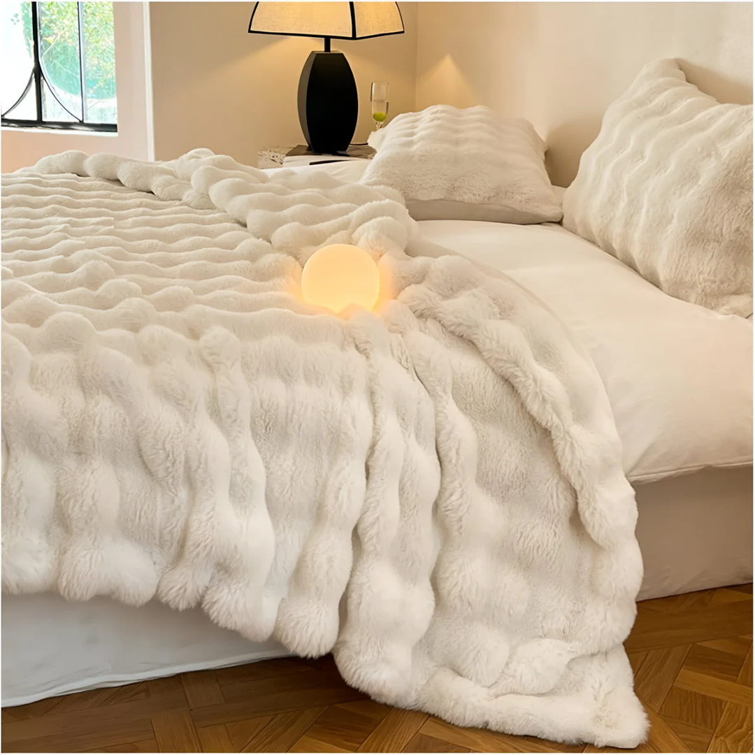 Cozy Ultra Soft Fuzzy Throw Blanket